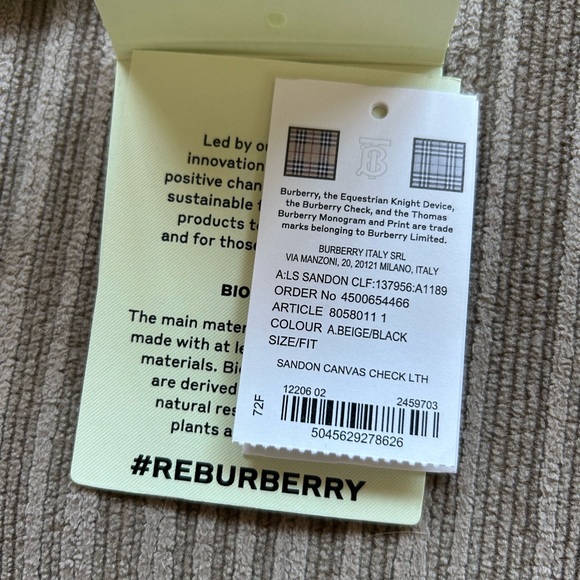 burberry check card holder - Picture 2 of 5